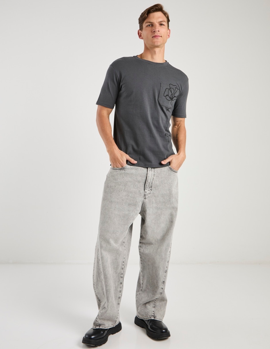 Playera cuello redondo para hombre 3
