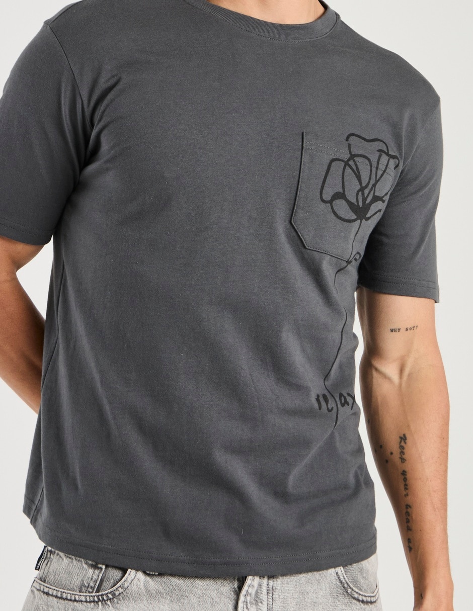 Playera cuello redondo para hombre 5