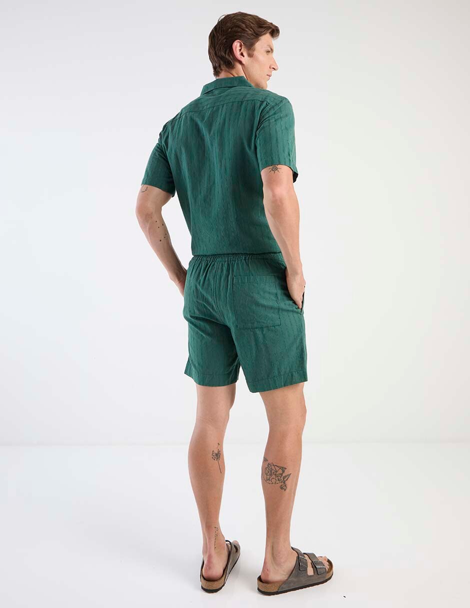 Bermuda Contempo de algodón para hombre