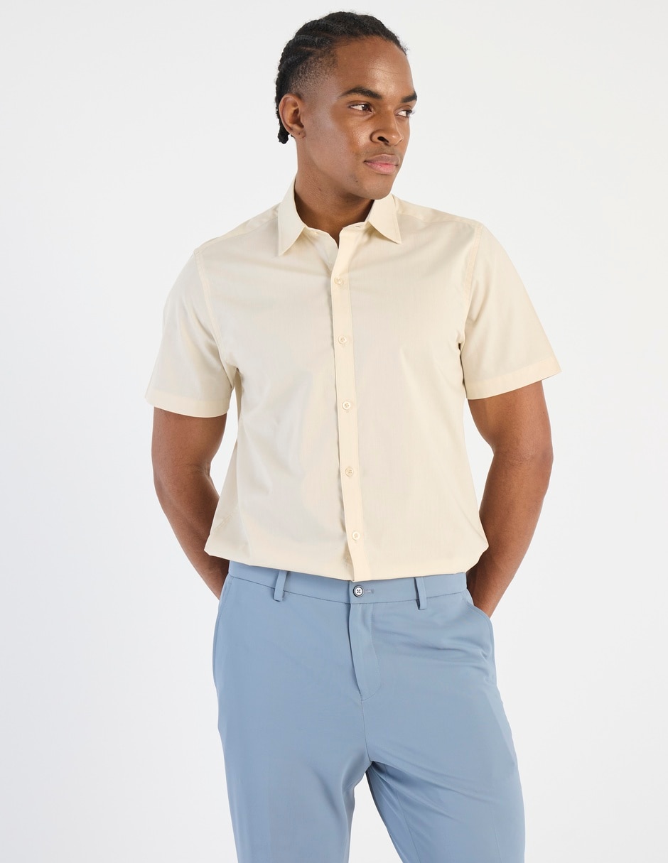 Camisa casual manga corta para hombre Camisa casual manga corta para hombre