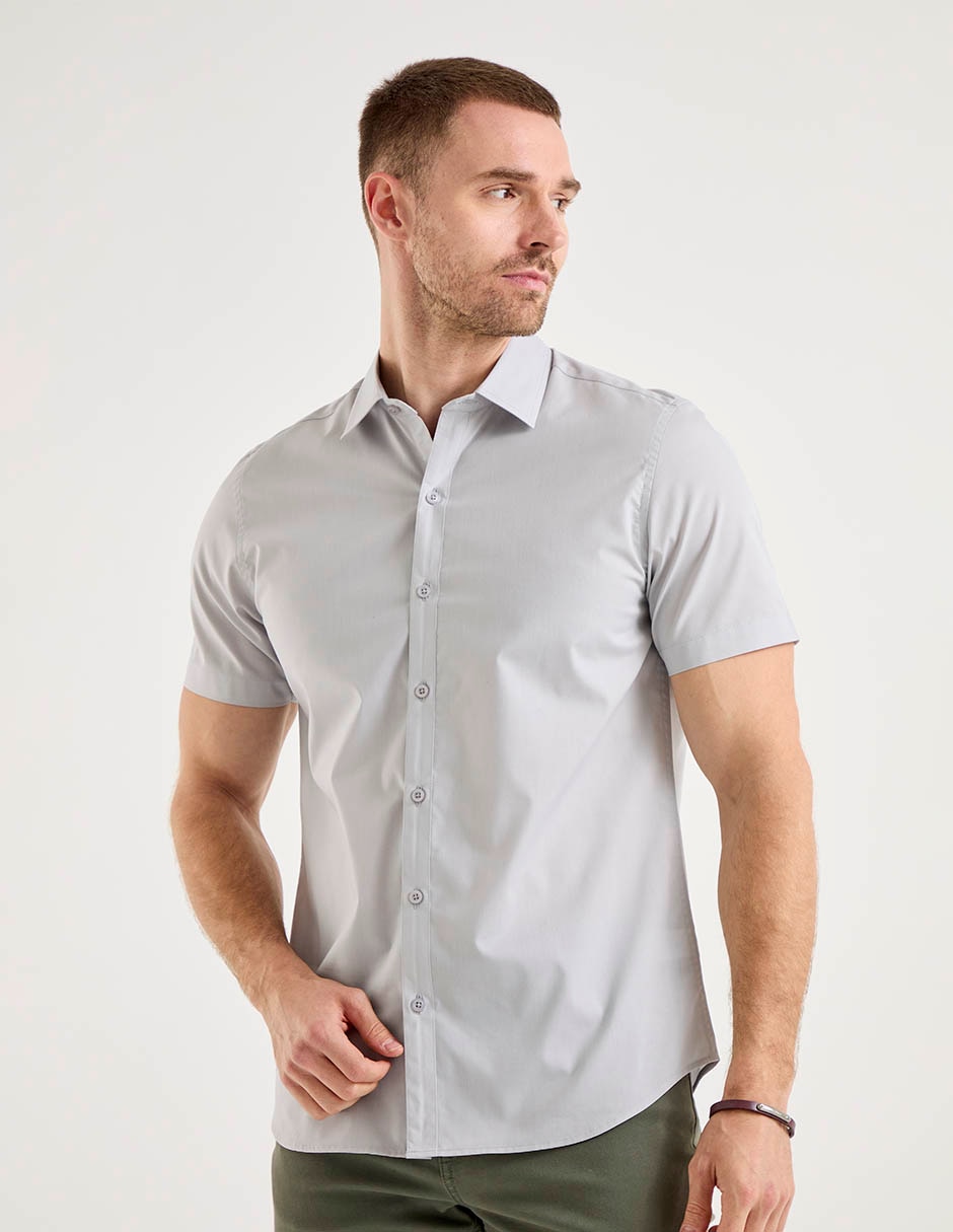 Camisa casual manga corta para hombre Camisa casual manga corta para hombre
