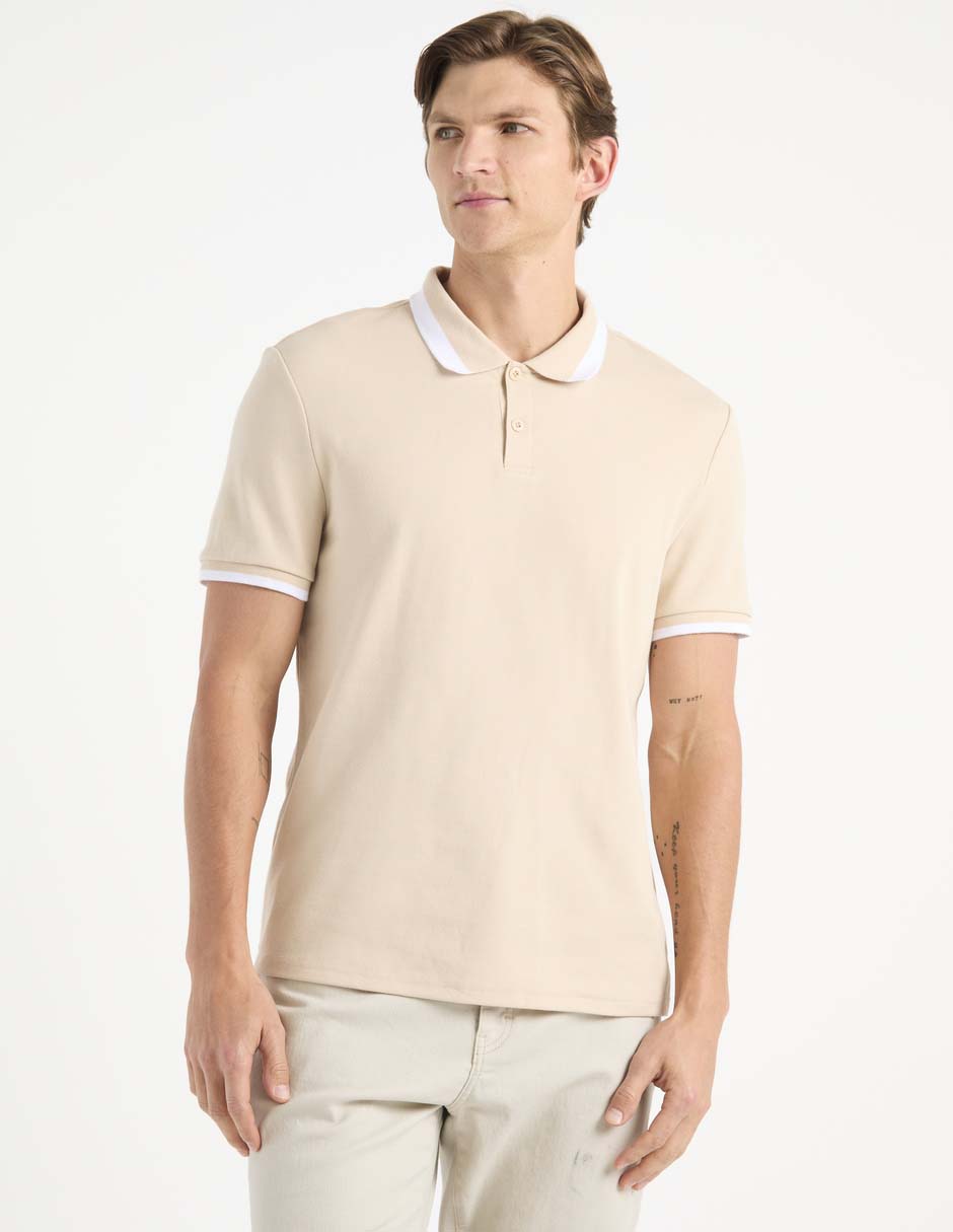 Playera tipo polo para hombre
