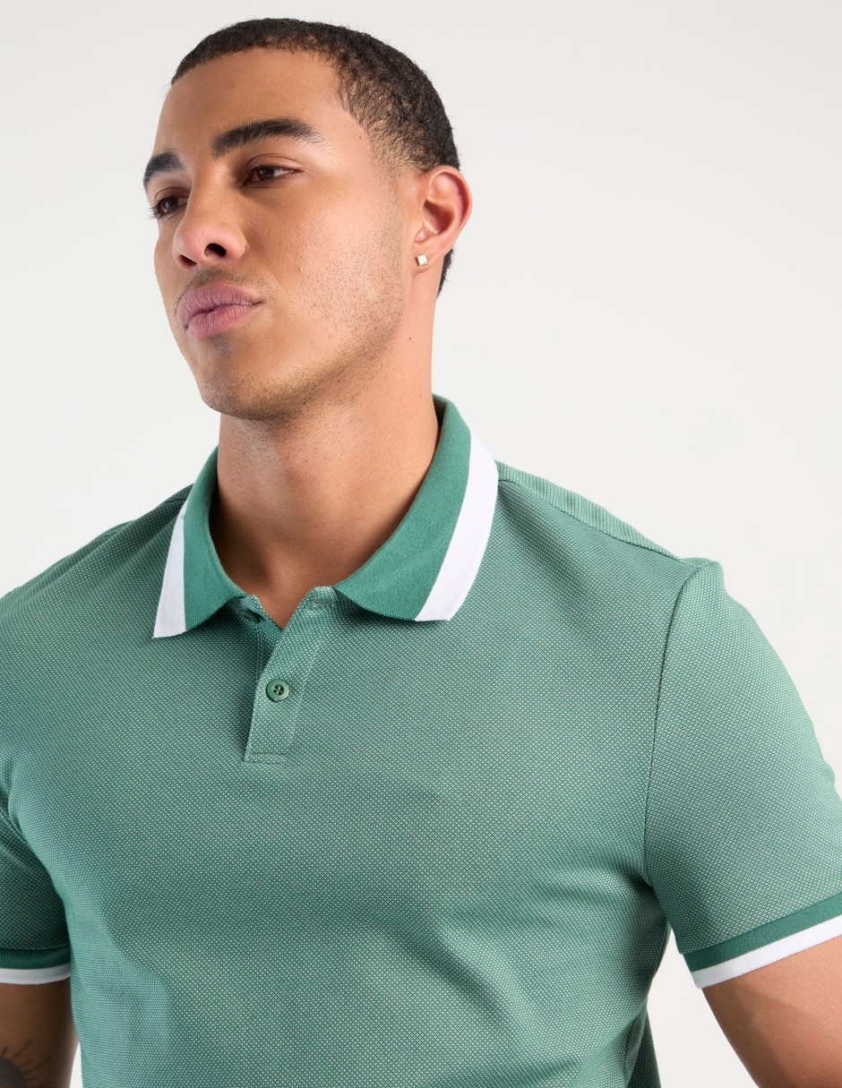 Playera cuello polo para hombre 2