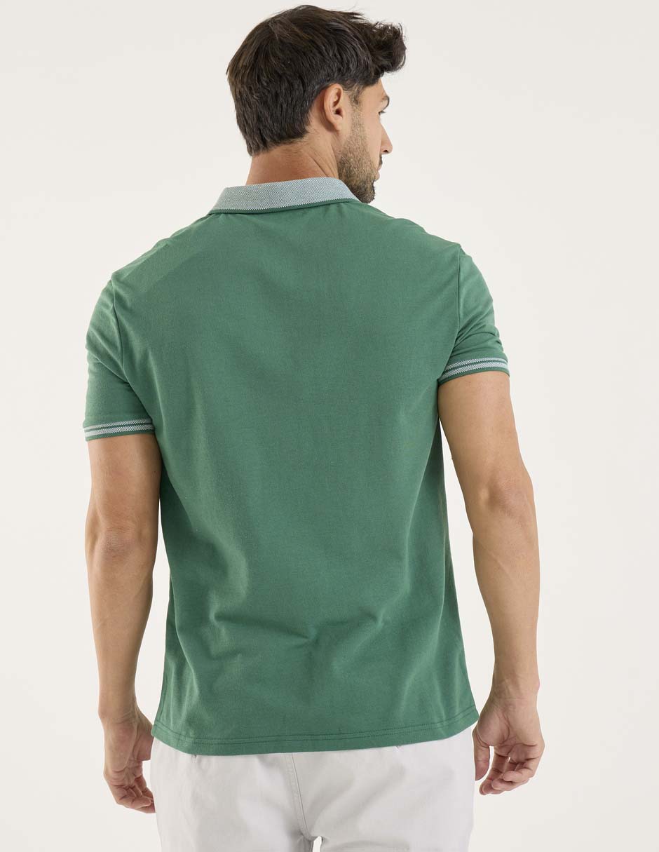 Playera cuello polo para hombre 4