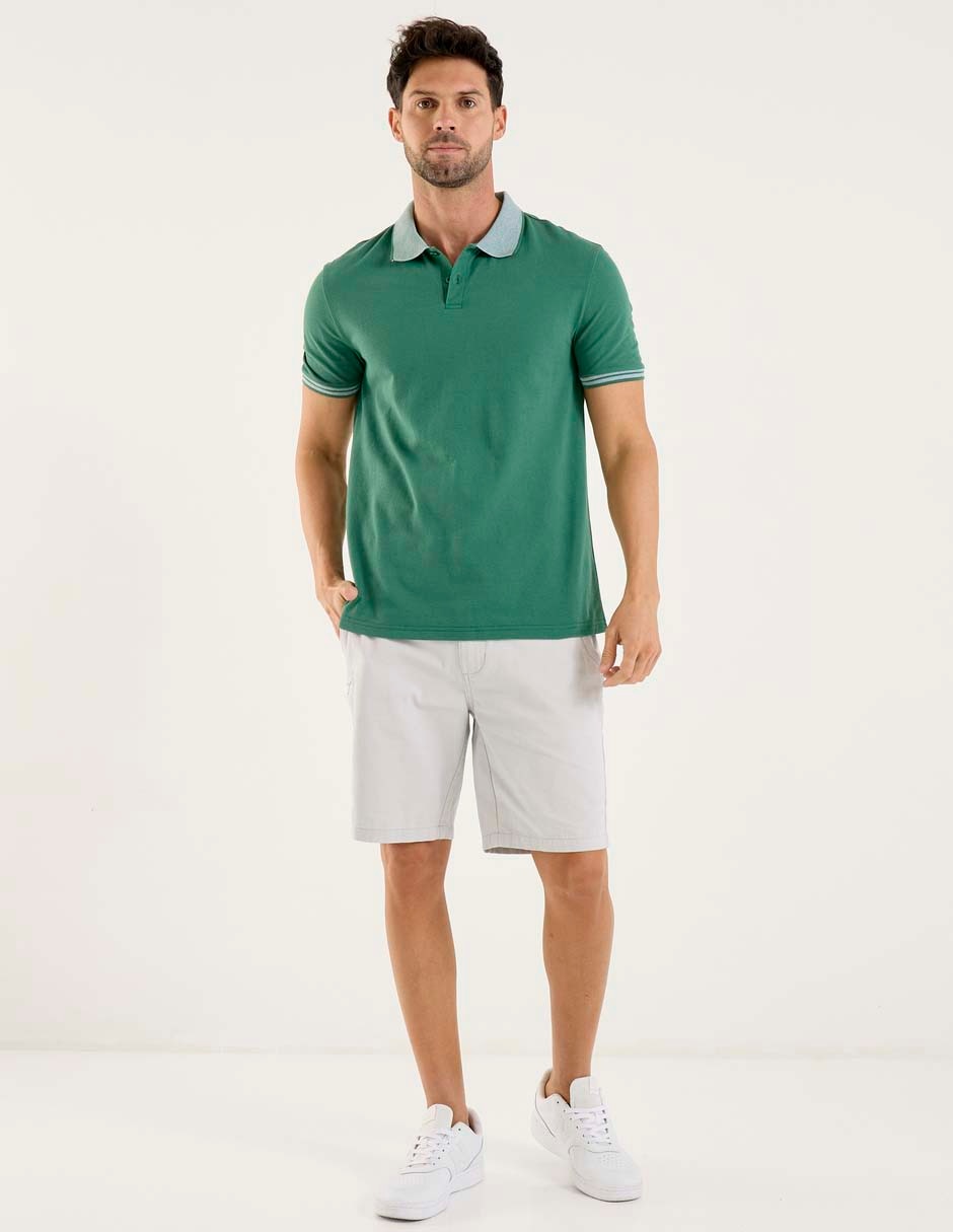 Playera cuello polo para hombre 3