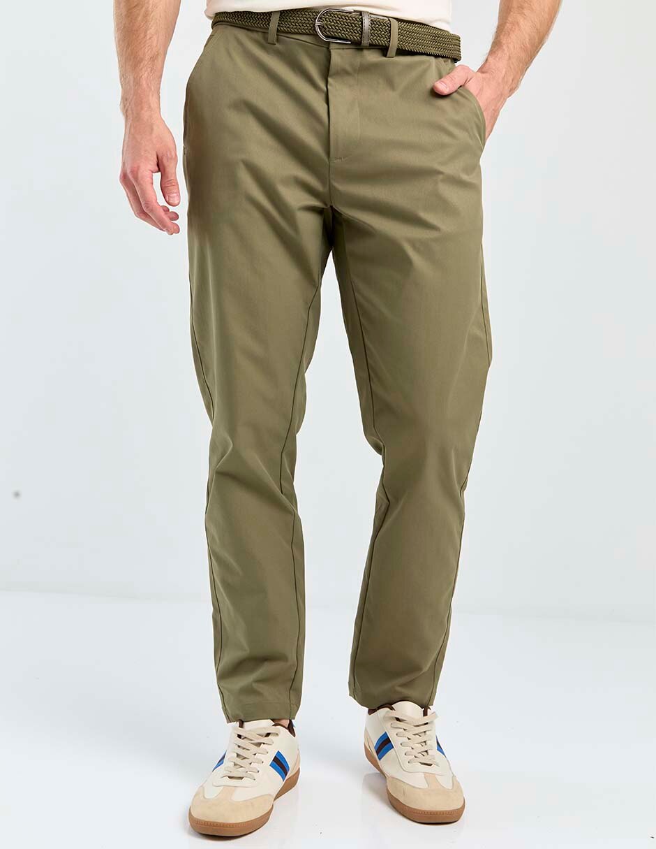 Pantalón business casual chino straight para hombre Pantalón business casual chino straight para hombre
