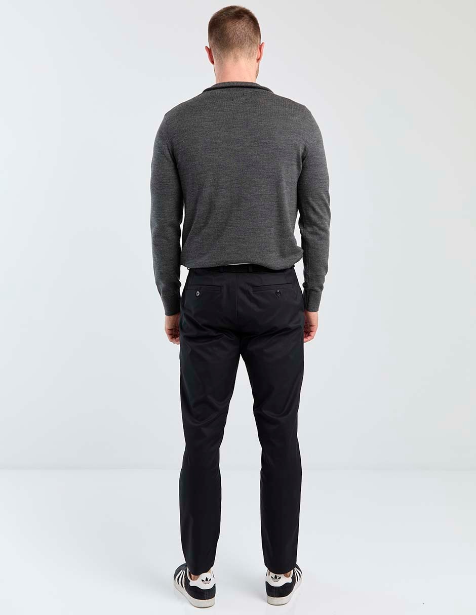 Pantalón business casual chino straight para hombre 2