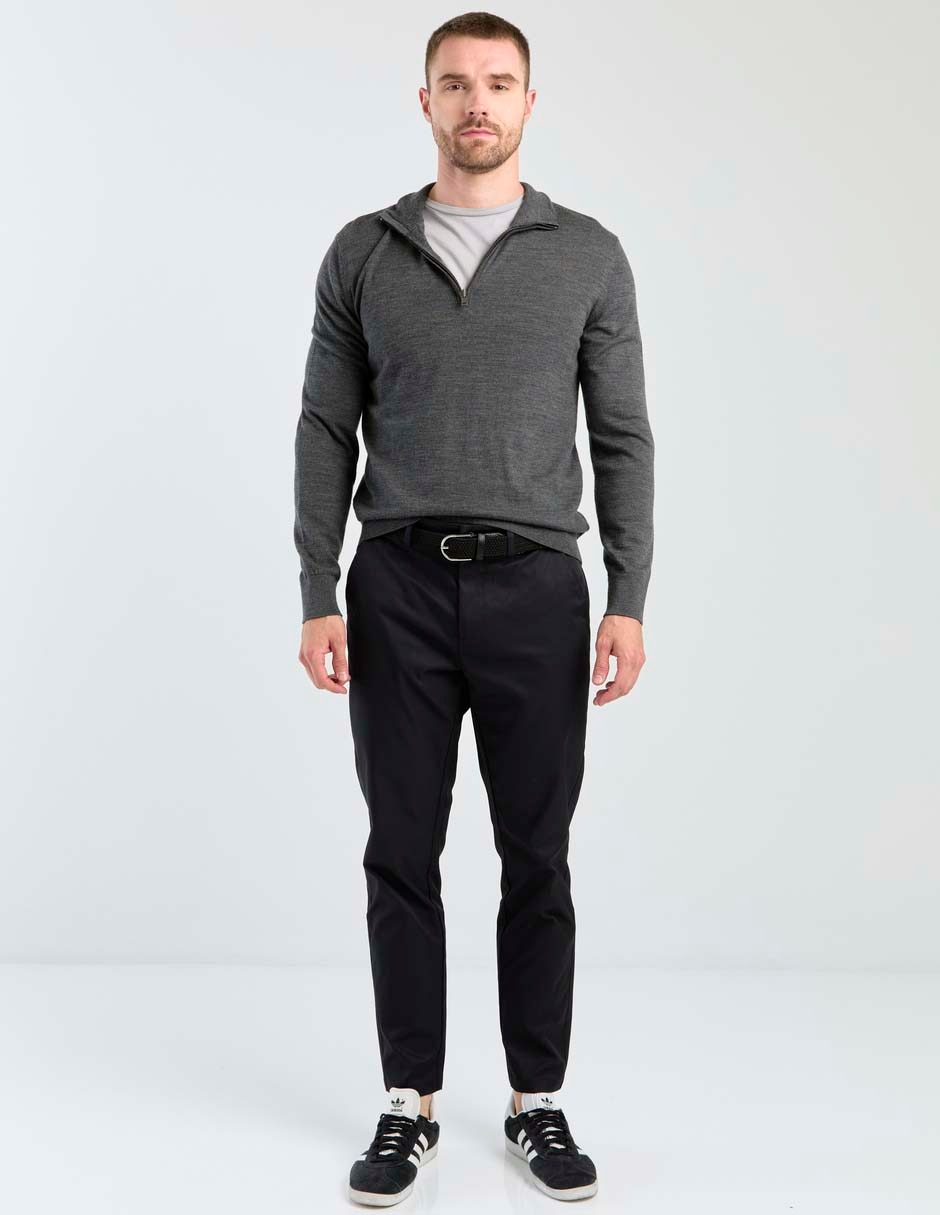 Pantalón business casual chino straight para hombre 3