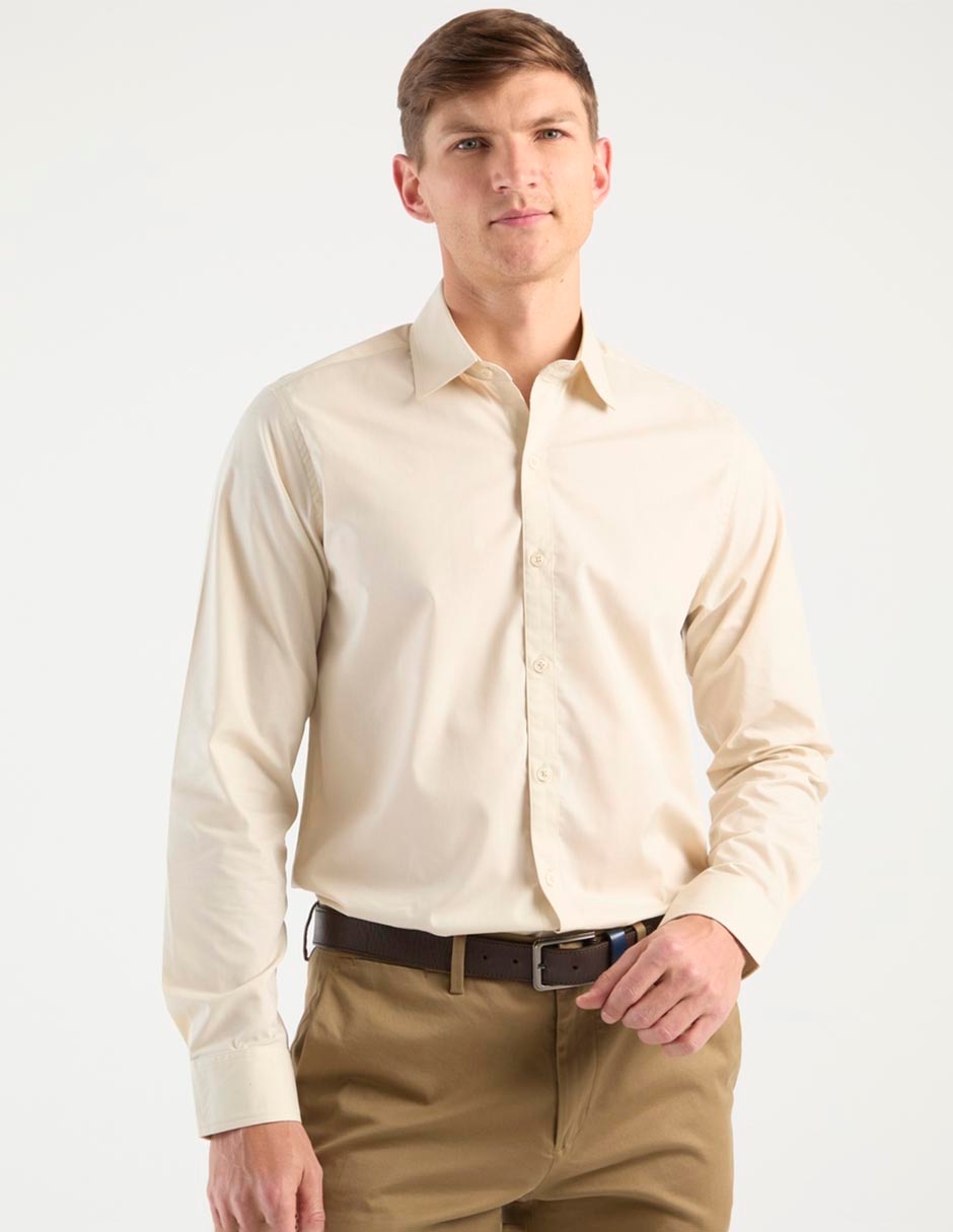 Camisa de vestir manga larga para hombre Camisa de vestir manga larga para hombre