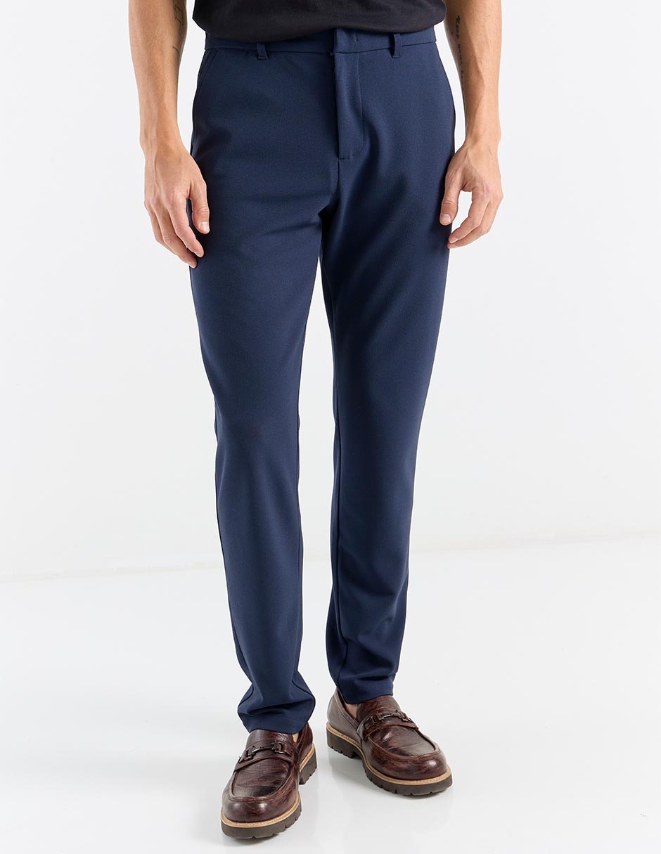 Pantalón de vestir slim para hombre Pantalón de vestir slim para hombre