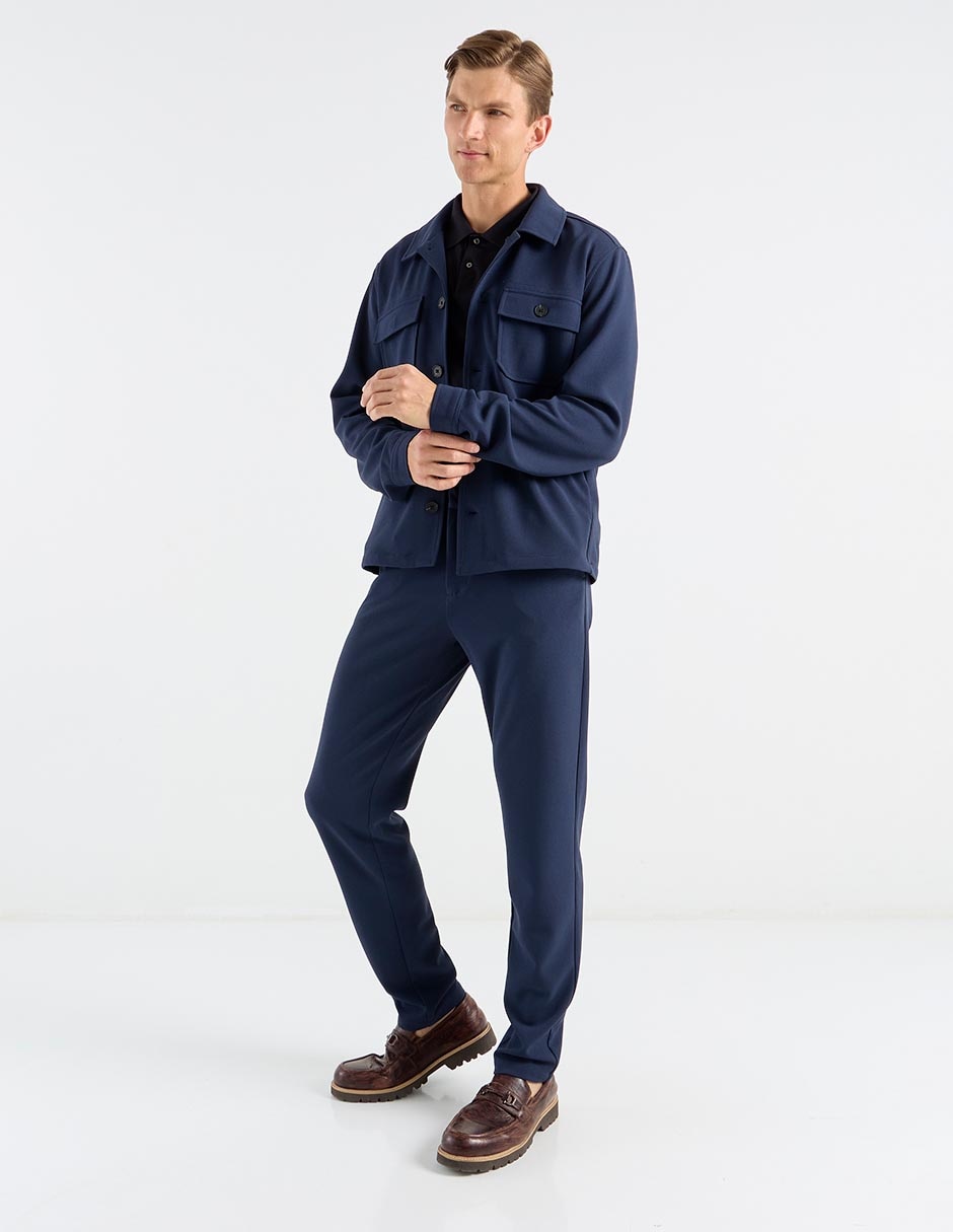 Pantalón de vestir slim Contempo para hombre