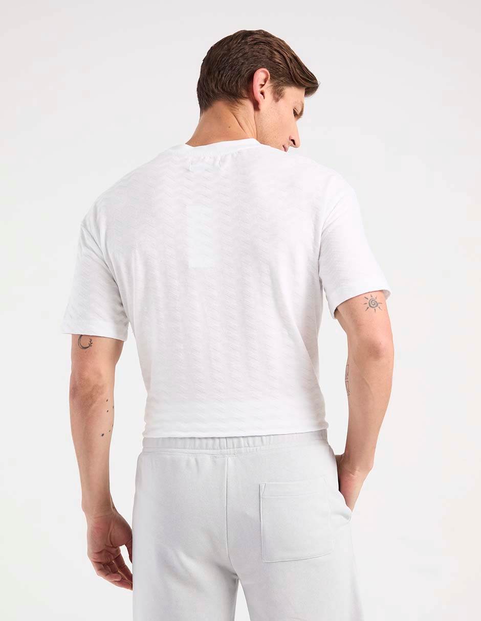 Playera cuello redondo para hombre 2