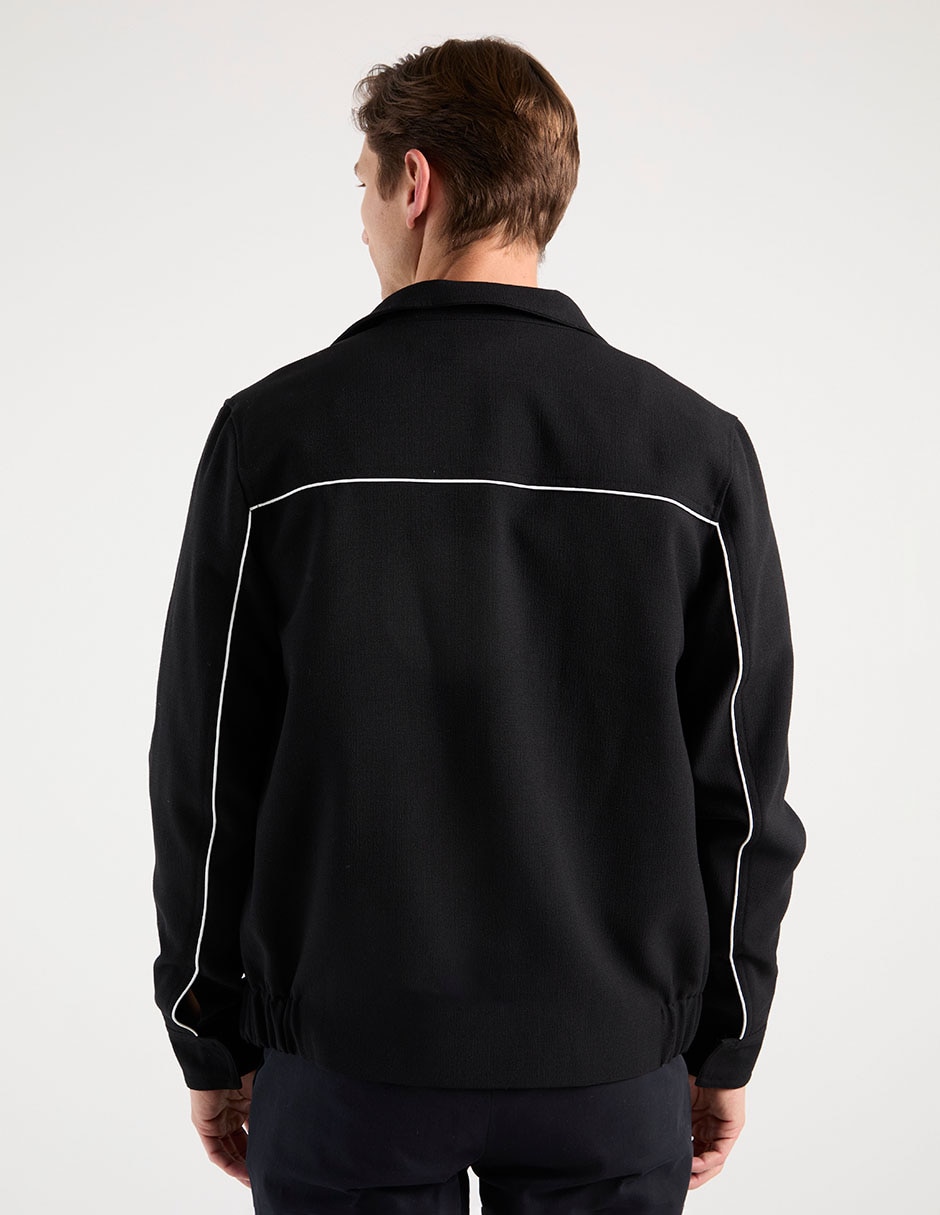 Chamarra casual con bolsillos para hombre 6