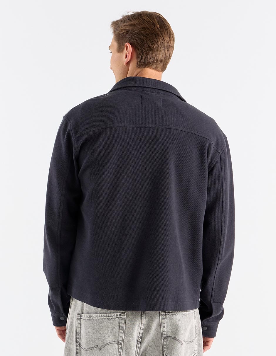 Camisa casual manga larga para hombre 6