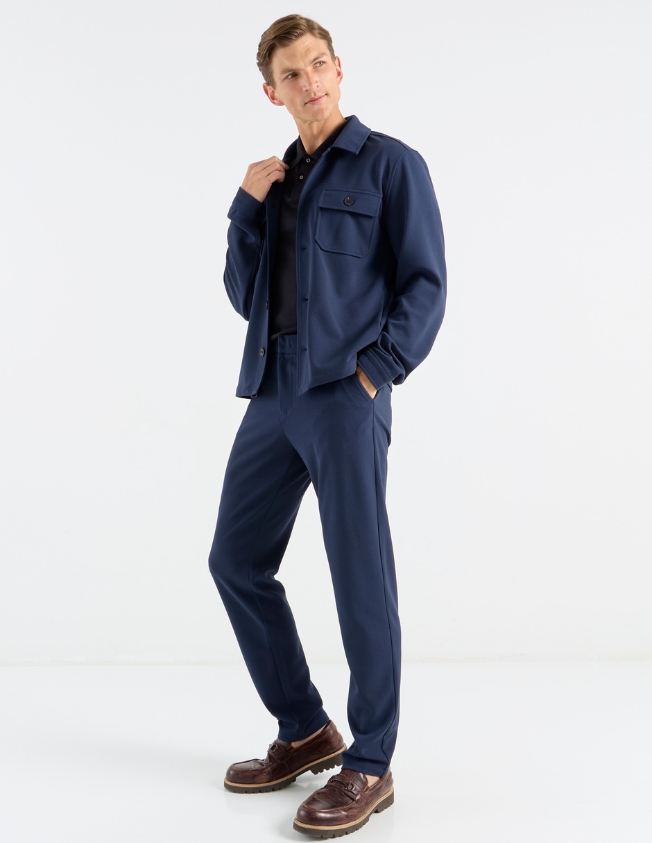 Camisa casual de algodón manga larga para hombre