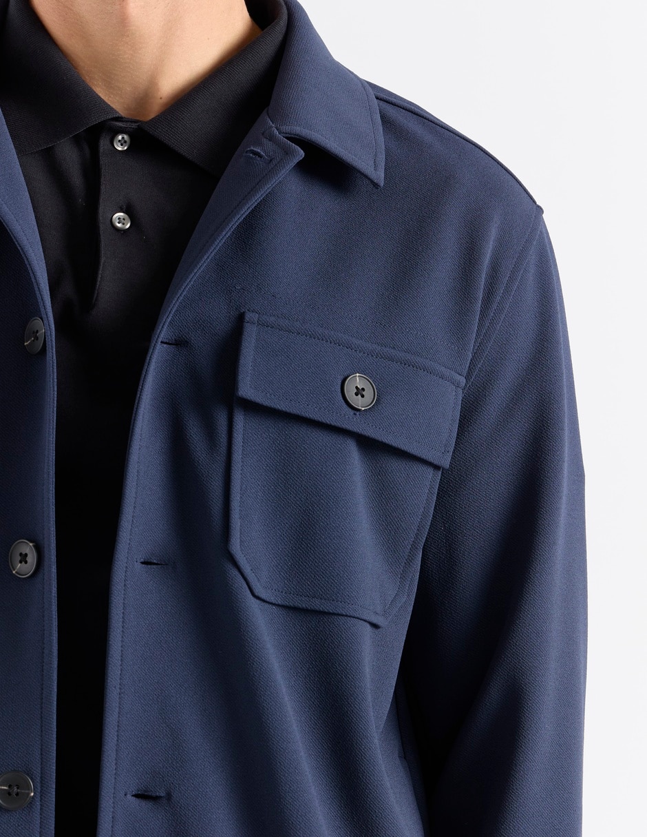 Camisa casual de algodón manga larga para hombre