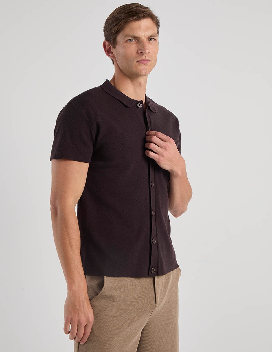 Camisa casual manga corta para hombre Camisa casual manga corta para hombre