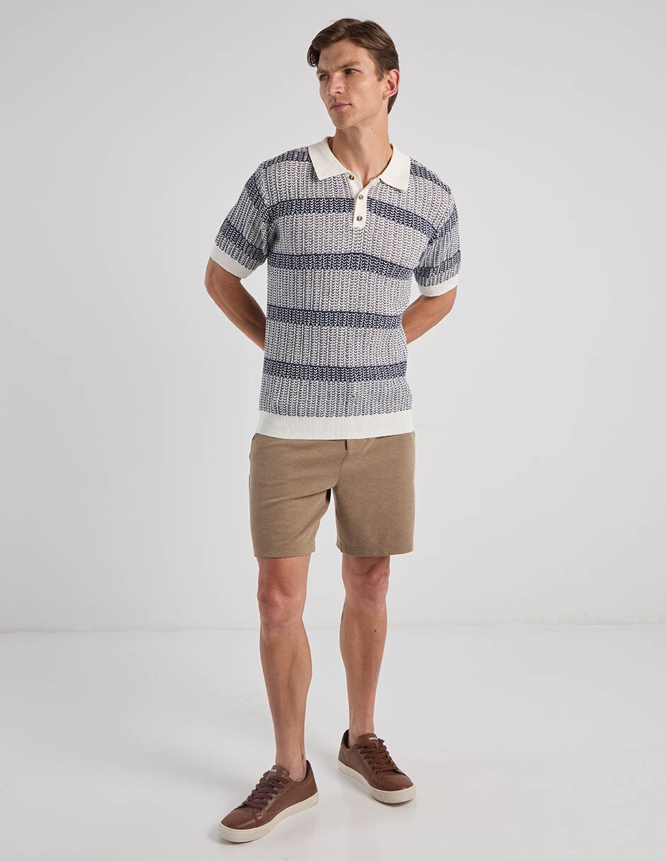 Playera tipo polo Contempo para hombre