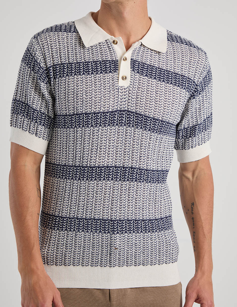 Playera tipo polo Contempo para hombre