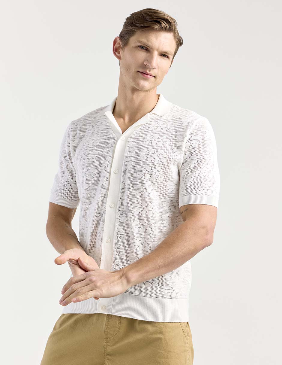 Camisa casual manga corta para hombre Camisa casual manga corta para hombre