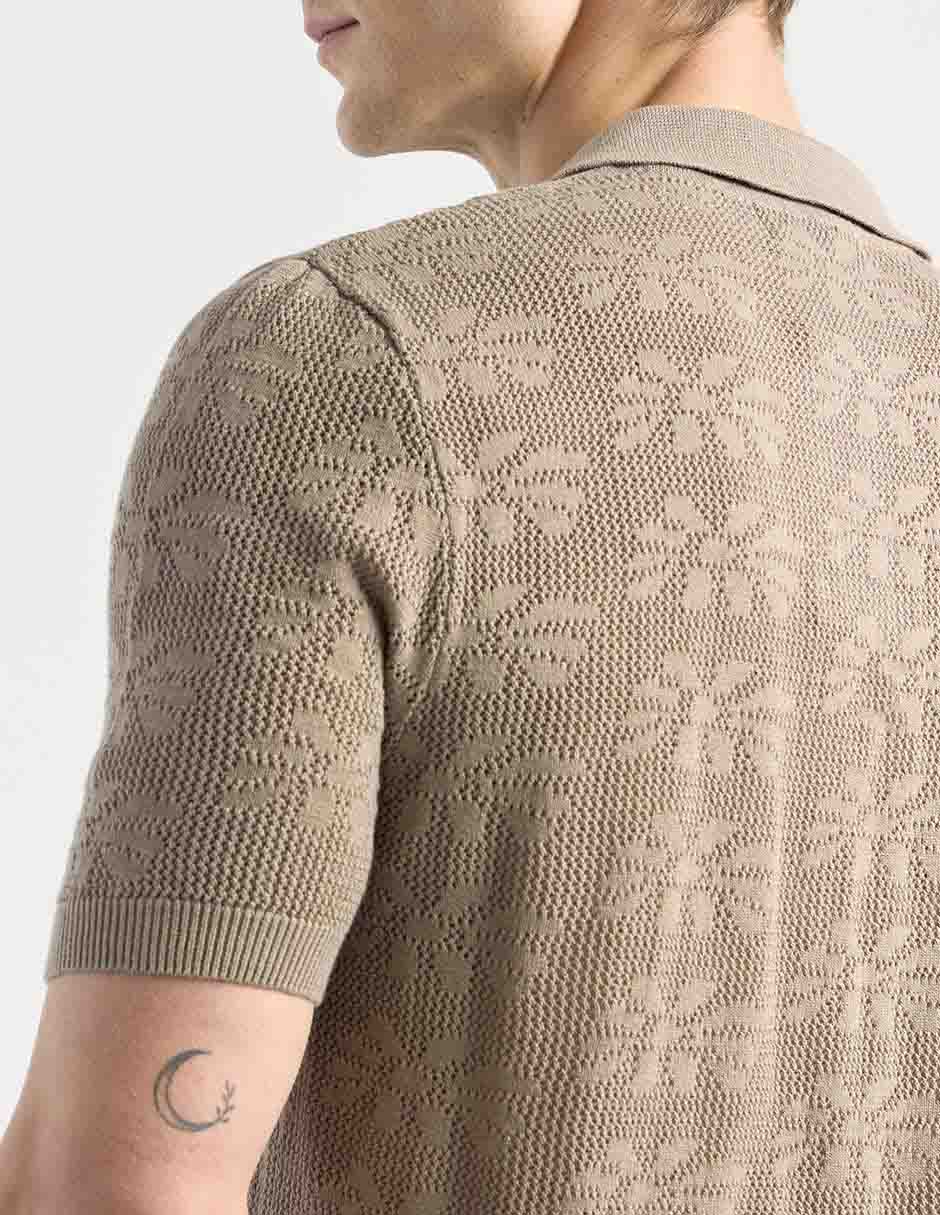 Camisa casual manga corta para hombre 5
