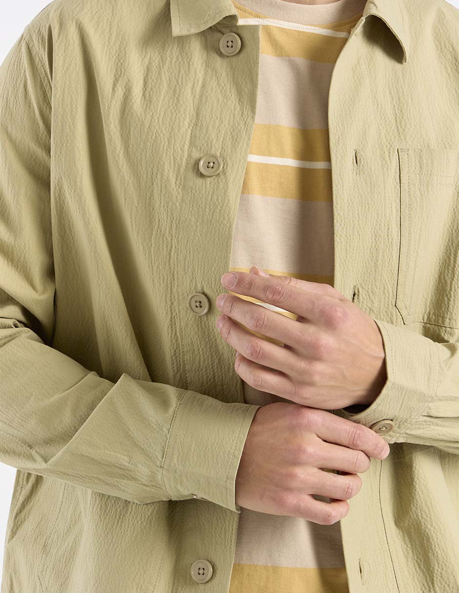 Camisa casual manga larga para hombre 2