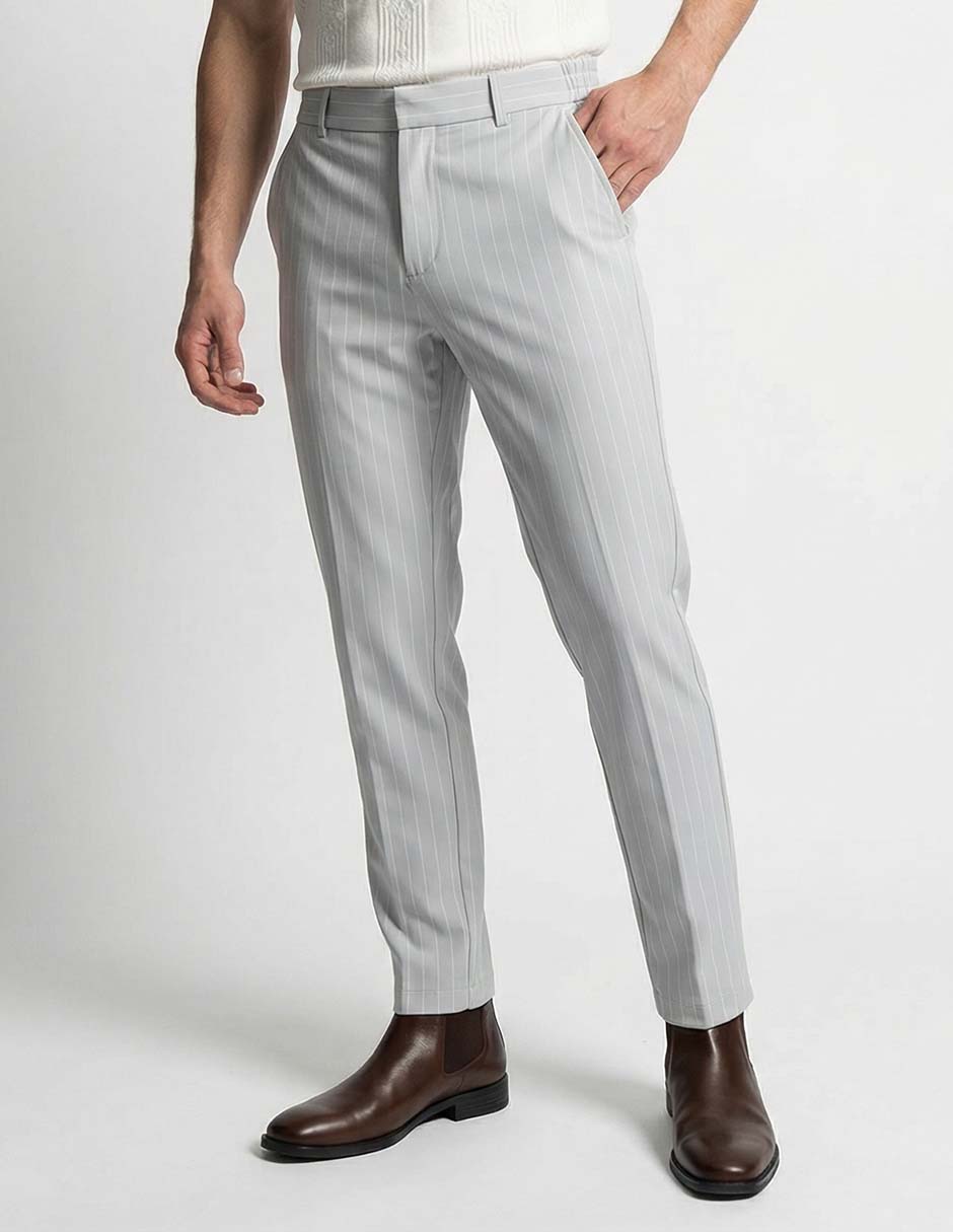 Pantalón de vestir slim para hombre