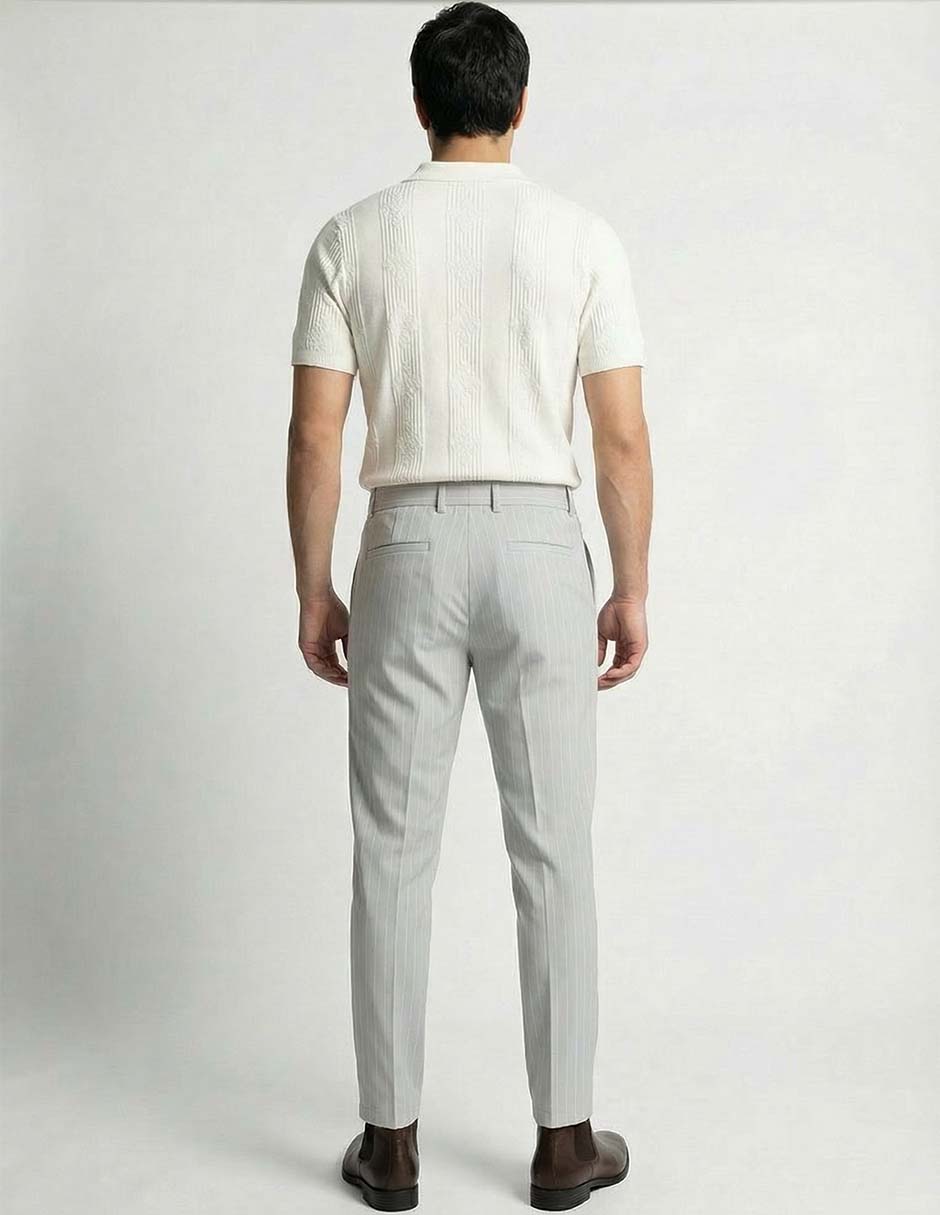 Pantalón de vestir slim para hombre 5