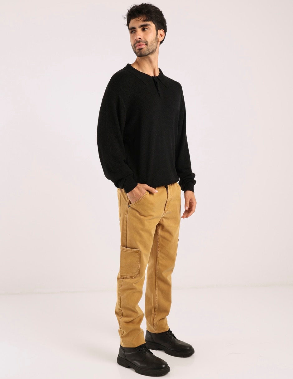 Jeans straight para hombre 8