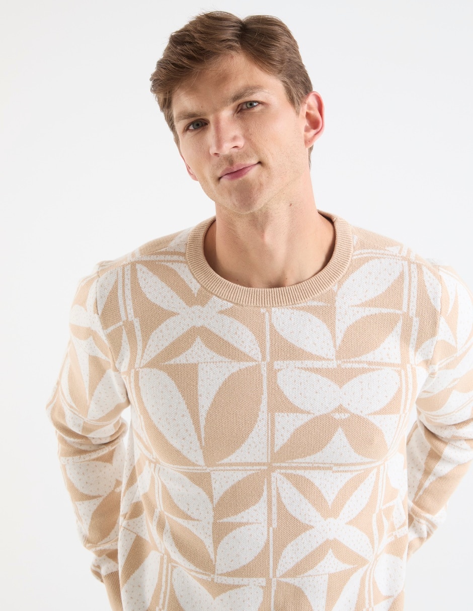 Suéter Contempo cuello redondo para hombre