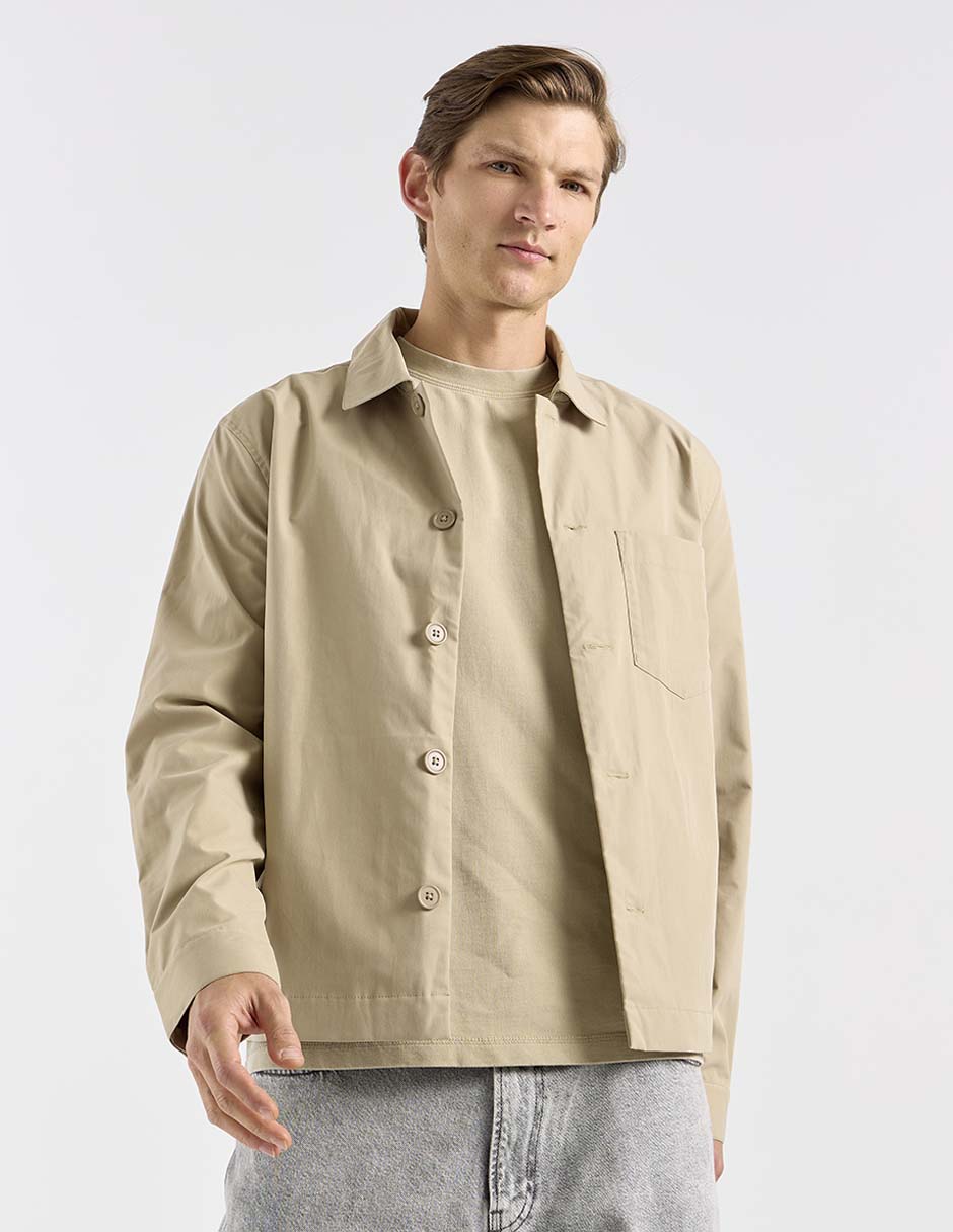 Camisa casual manga larga para hombre 5