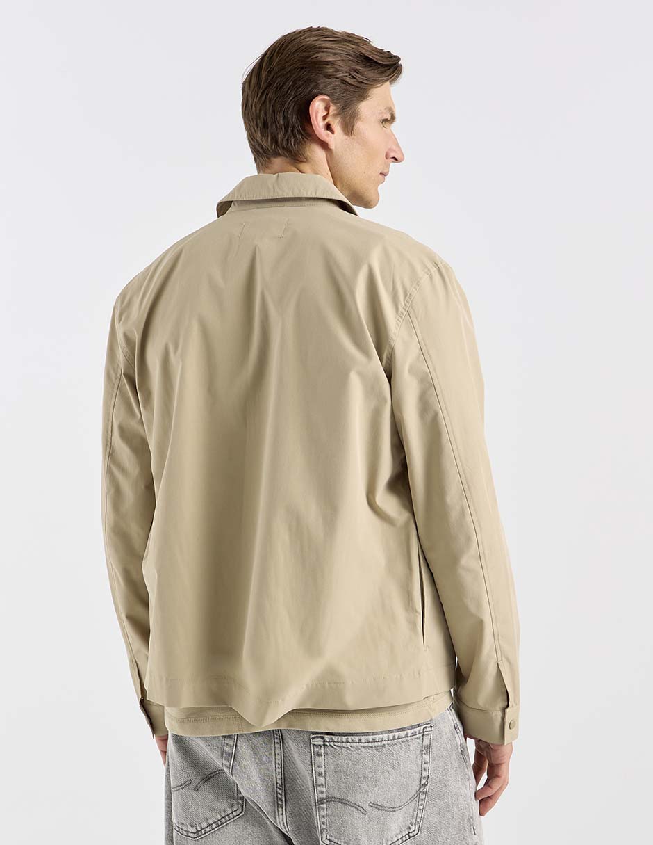 Camisa casual manga larga para hombre 6