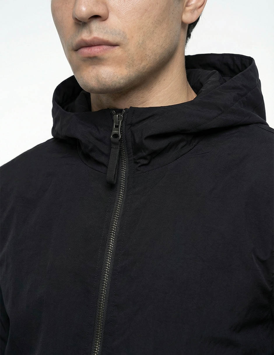 Chamarra casual con capucha para hombre 4