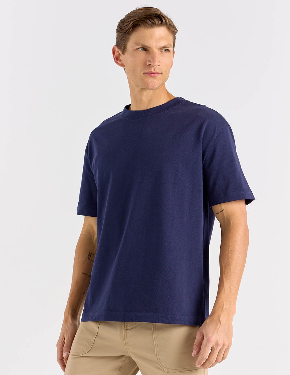Playera cuello redondo para hombre 2