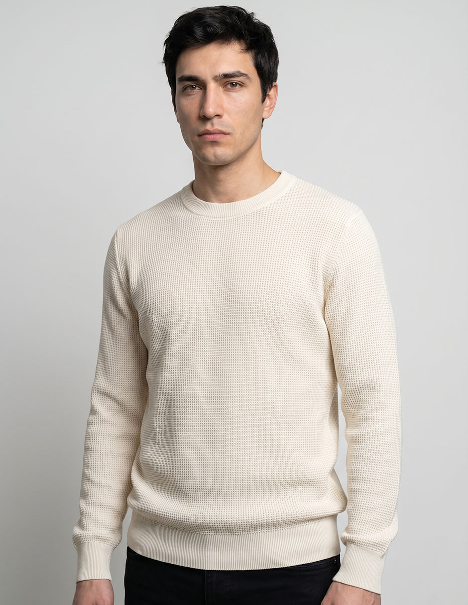Suéter Cuello Redondo Para Hombre Suéter Cuello Redondo Para Hombre