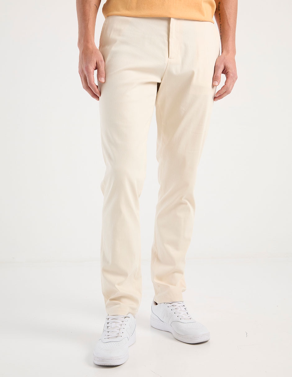 Pantalón slim de algodón para hombre Pantalón slim de algodón para hombre