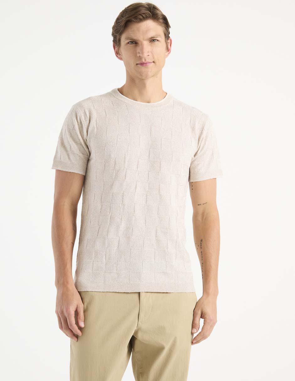 Playera Contempo cuello redondo para hombre