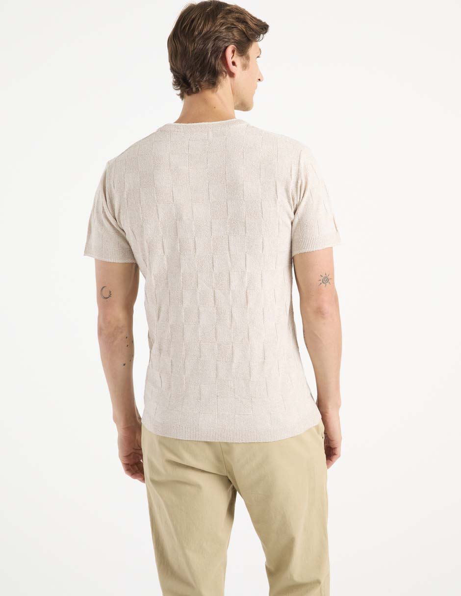 Playera Contempo cuello redondo para hombre