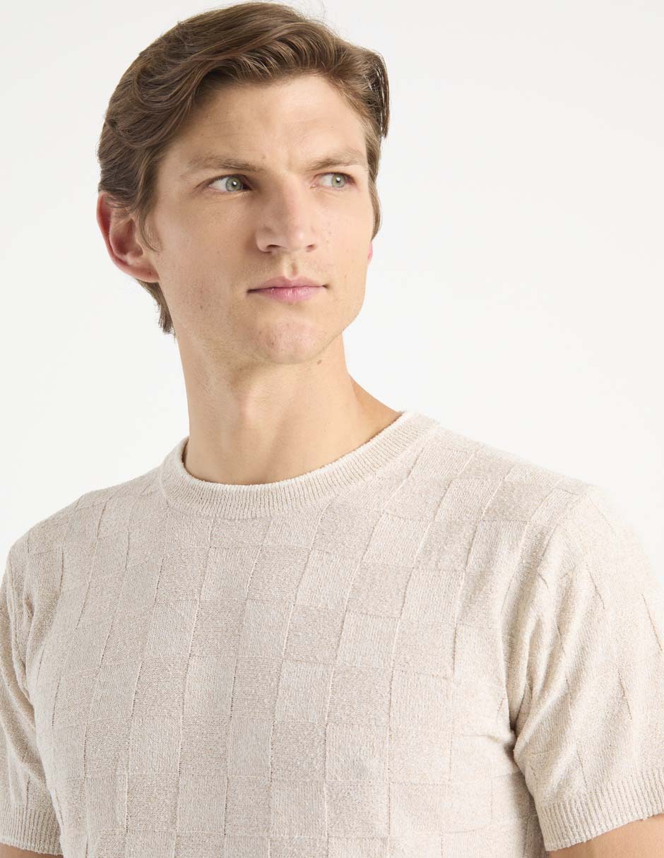 Playera Contempo cuello redondo para hombre