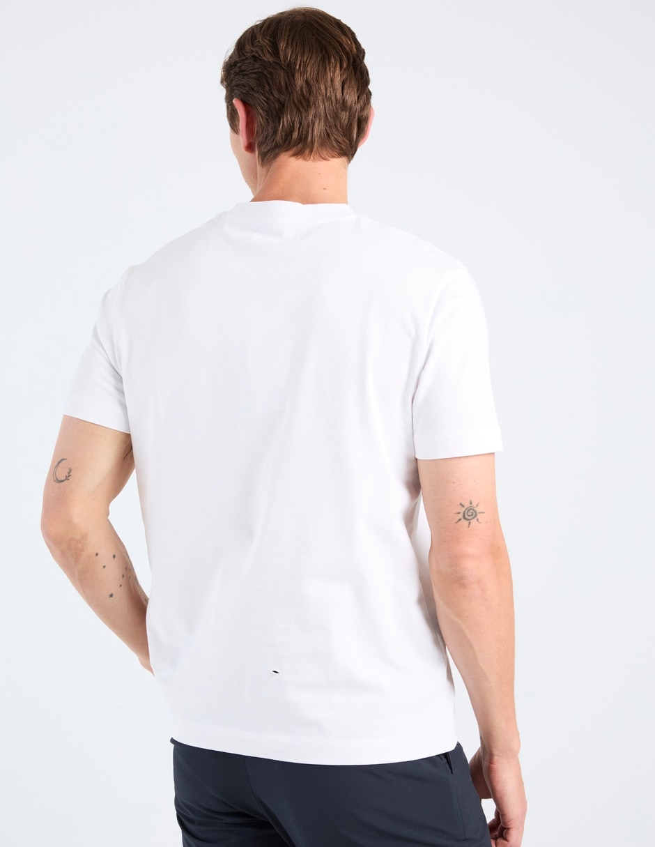 Playera cuello redondo para hombre 2