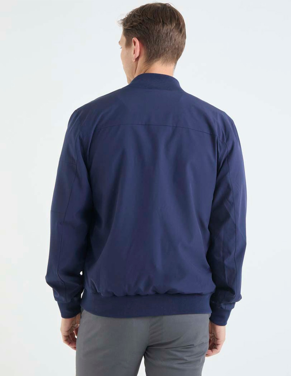 Chamarra bomber Contempo con bolsillos para hombre