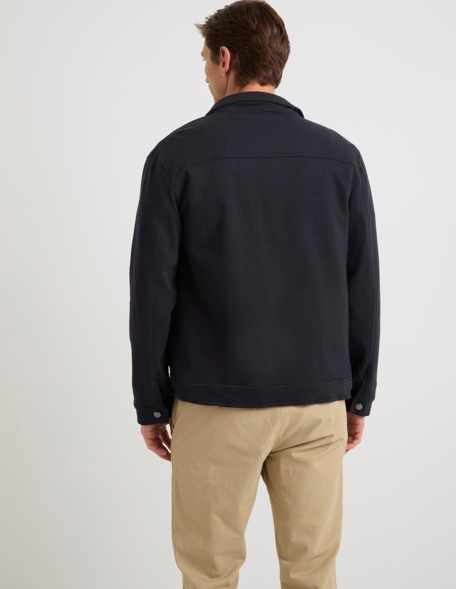 Sobrecamisa Casual Contempo Manga Larga Para Hombre