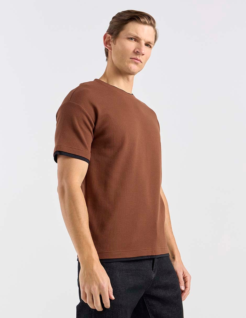 Playera cuello redondo para hombre Playera cuello redondo para hombre