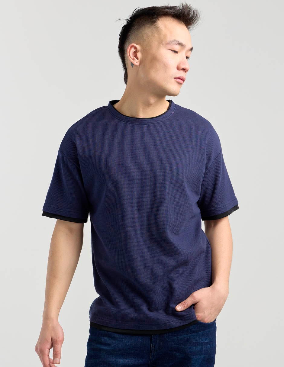 Playera cuello redondo para hombre 2