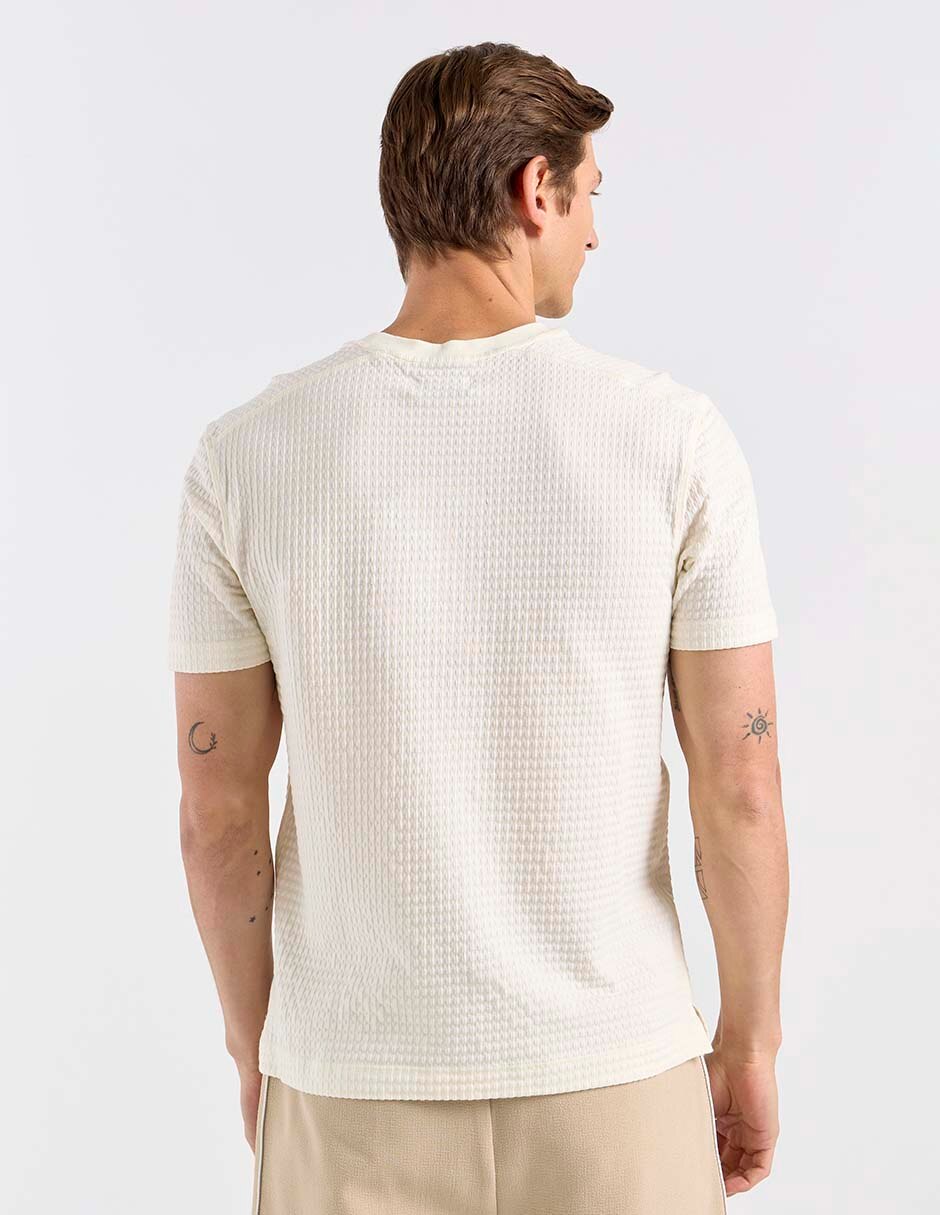 Playera cuello redondo para hombre 6