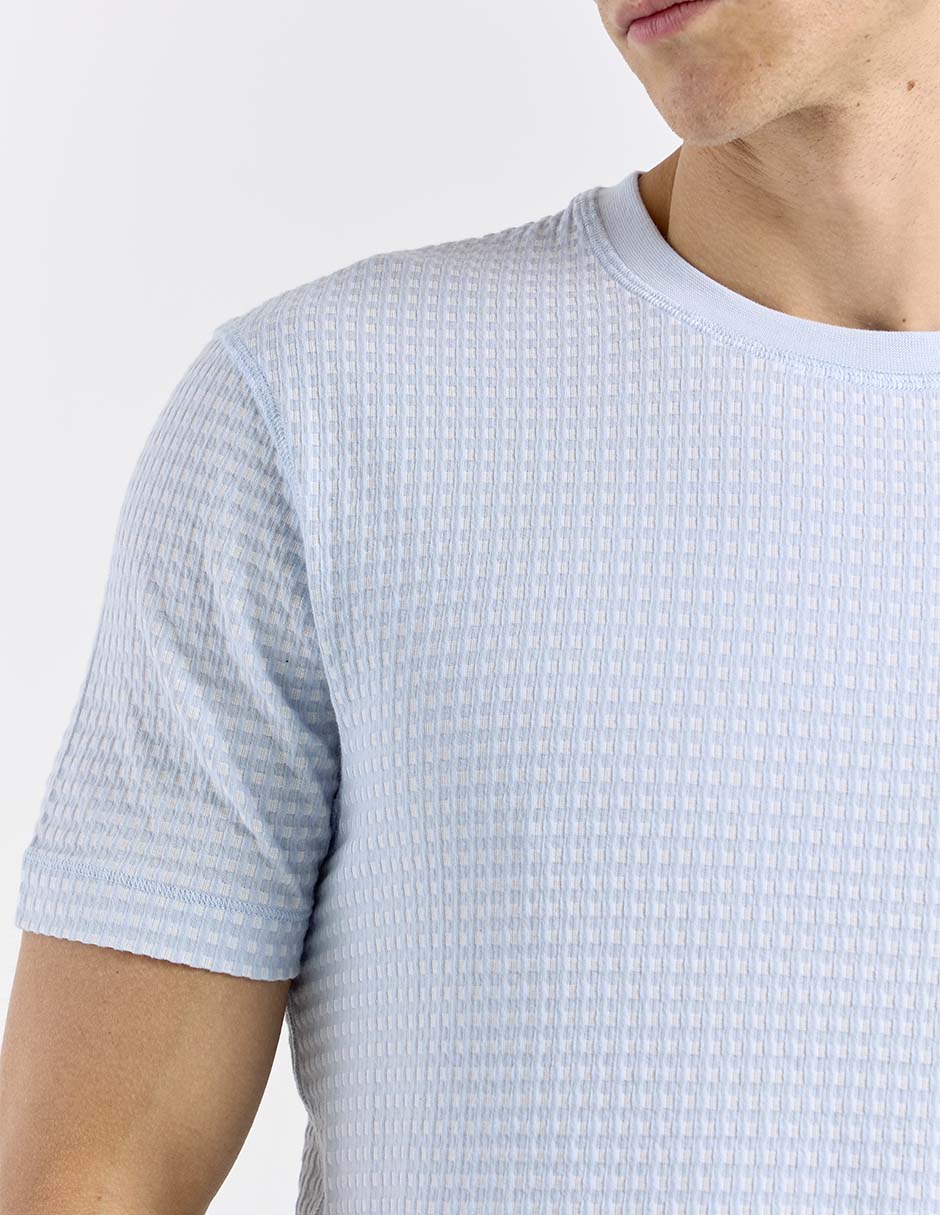 Playera cuello redondo para hombre 4