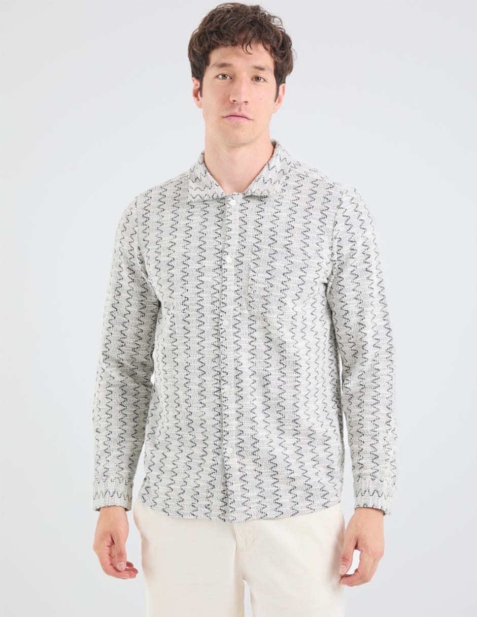 Camisa casual manga larga para hombre Camisa casual manga larga para hombre