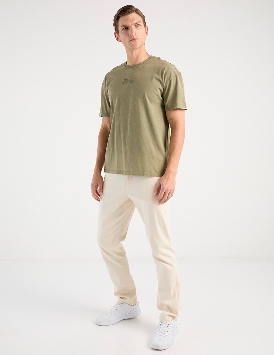 Playera cuello redondo para hombre 3