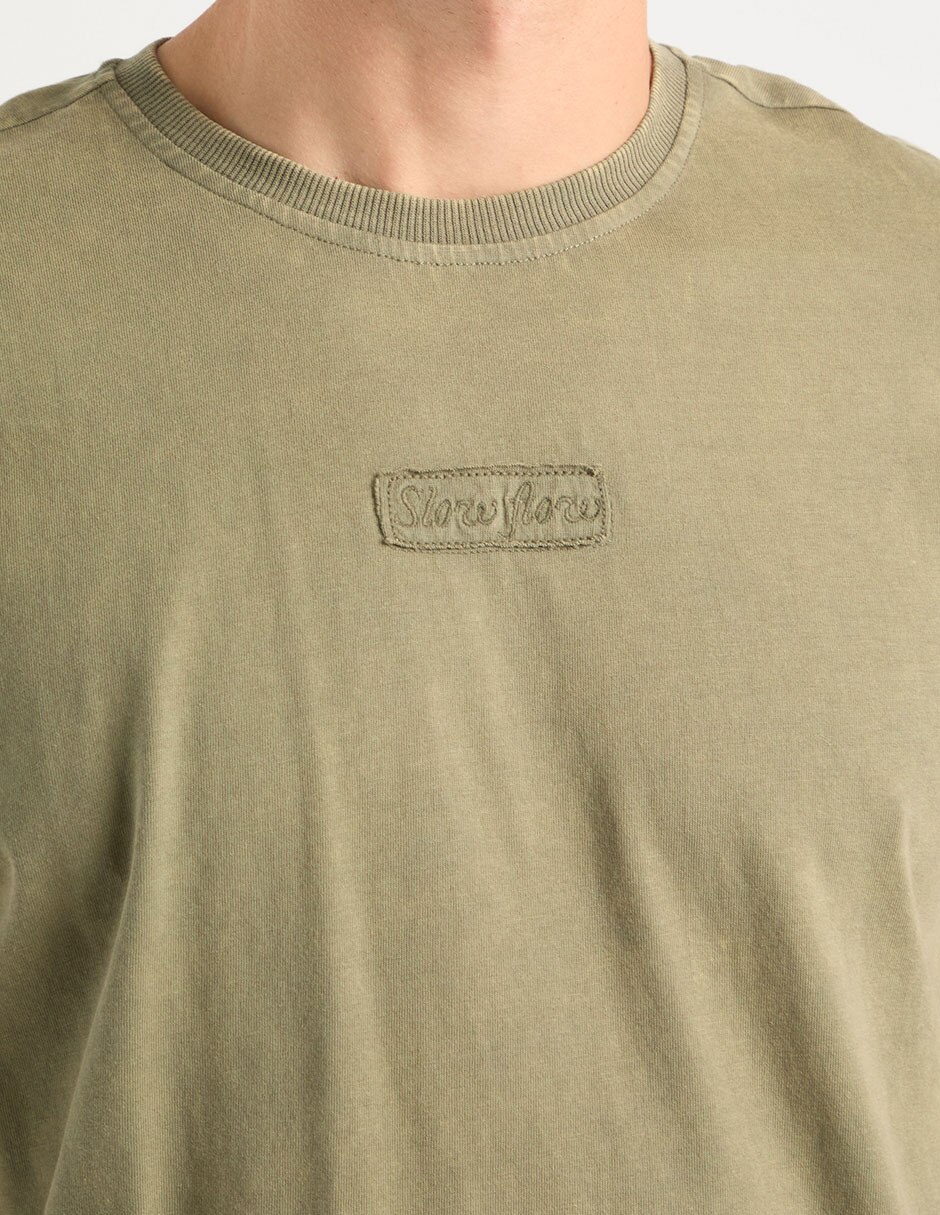 Playera cuello redondo para hombre 4