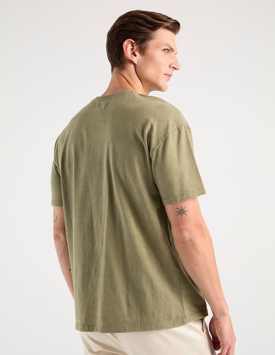 Playera cuello redondo para hombre 6